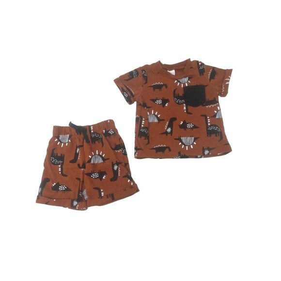 Baby Boy's Matching Outfits,  3 Pair Shorts with Matching Shirts - Size 3 Month - Picture 4 of 8